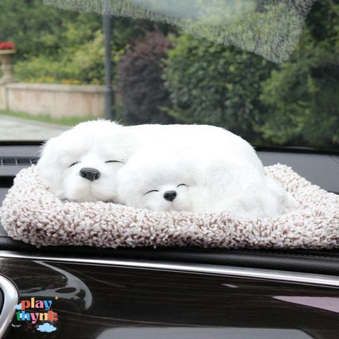 Gấu Bông Khử Mùi Than Hoạt Tính - Deco Trang Trí Ô Tô, Bàn Làm Việc Đáng Yêu Cho Bé - Mèo Chiều Cao 24x20cm