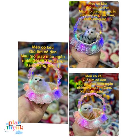 Gấu Bông Khử Mùi Than Hoạt Tính - Deco Trang Trí Ô Tô, Bàn Làm Việc Đáng Yêu Cho Bé - Mèo Chiều Cao 24x20cm