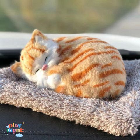 Mèo Cưng Bông Than Hoạt Tính Khử Mùi - Phụ Kiện Trang Trí Xe Hơi, Không Khí Trong Lành, Đáng Yêu Cho Gia Đình