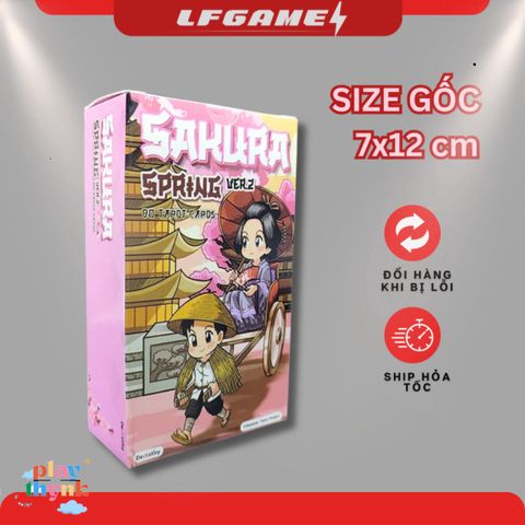 Bộ Bói Bài Sakura Spring Tarot V2 - 78 Lá Bài Thiết Kế Đáng Yêu, Kết Nối Trẻ Em Nội Tâm, Hướng Dẫn Đọc Tarot Dễ Dàng