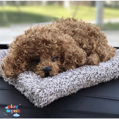 Thú Bông Khử Mùi Ô Tô Chân Thành - Trang Trí Taplo Gấu Trúc, Poodle, Huski - Phụ Kiện Ô Tô Chính Hãng