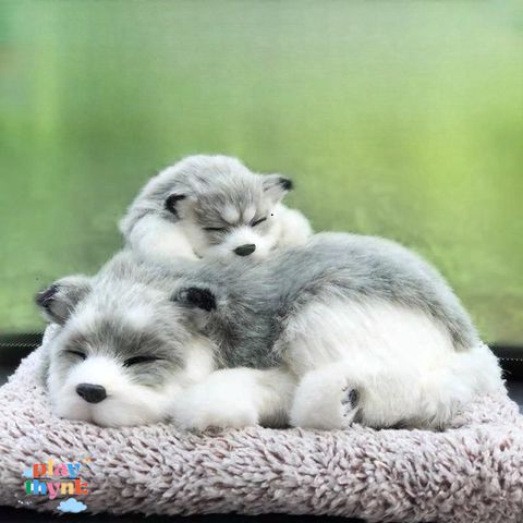Chó Bông Khử Mùi Than Hoạt Tính - Trang Trí Ô Tô Đáng Yêu, Hút Mùi, Lọc Không Khí, Phụ Kiện Xe Hơi Thú Vị