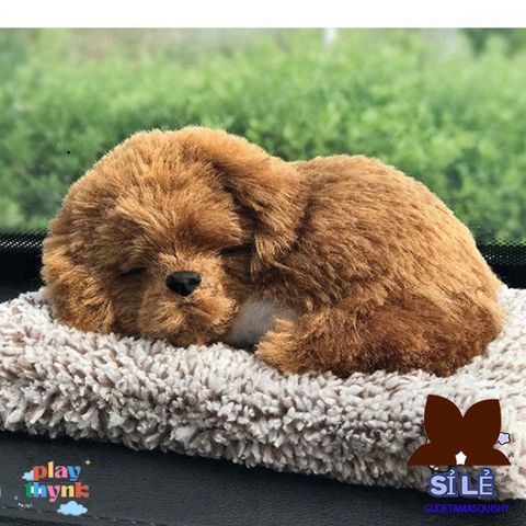 Thú Bông Hỗ Trợ Lọc Không Khí - Gấu Fox Ngộ Nghĩnh với Lõi Than Hoạt Tính Khử Mùi Ô Tô, Phụ Kiện Trang Trí Xe Hơi