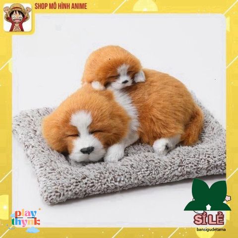 Gấu Bông Chó Con Dễ Thương Khử Mùi Than Hoạt Tính - Đồ Trang Trí Ô Tô Thú Vị và Dễ Thương cho Không Gian Sống