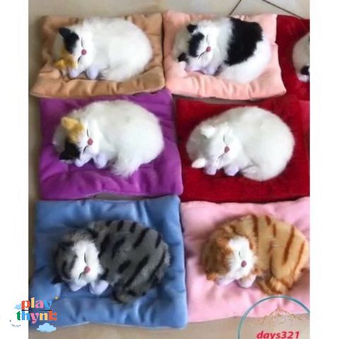 Gấu Bông Chó Mèo Khử Mùi Than Hoạt Tính Trang Trí Ô Tô, Văn Phòng - Hút Ẩm, Giữ Không Khí Trong Lành