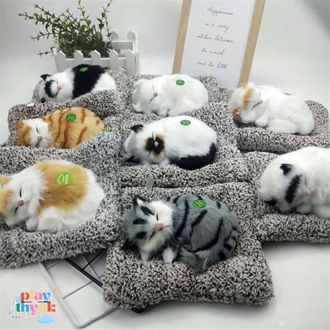 Gấu Bông Chó Mèo Khử Mùi Than Hoạt Tính Trang Trí Ô Tô, Văn Phòng - Hút Ẩm, Giữ Không Khí Trong Lành