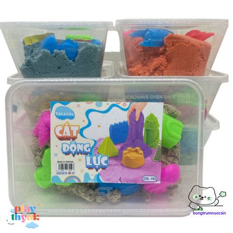 Áo Thun Nam Cát Động Lực 1kg Chất Lượng Cao - Bộ Chơi Khuôn Đặc Biệt An Toàn Cho Bé, Màu Sắc Tươi Sáng