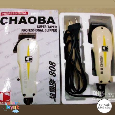 Tông Đơ Cắt Tóc Chaoba 808 Có Dây - Thiết Kế Ergonomic, An Toàn Cho Trẻ Em, Dùng Tại Nhà Hoặc Salon, Giá Rẻ Tại Hellobuy.vn