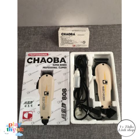 Tông Đơ Cắt Tóc Chaoba 808 Có Dây - Thiết Kế Ergonomic, An Toàn Cho Trẻ Em, Dùng Tại Nhà Hoặc Salon, Giá Rẻ Tại Hellobuy.vn