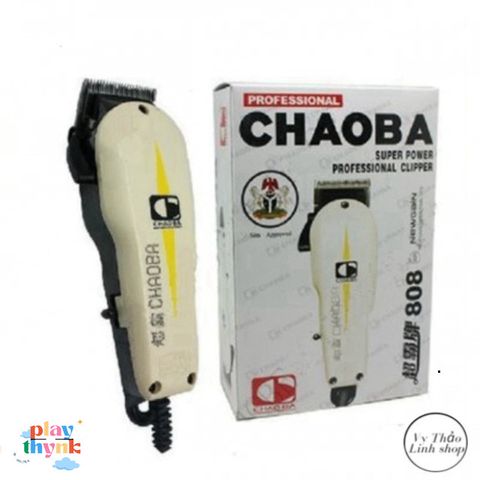 Tông Đơ Cắt Tóc Chaoba 808 Có Dây - Thiết Kế Ergonomic, An Toàn Cho Trẻ Em, Dùng Tại Nhà Hoặc Salon, Giá Rẻ Tại Hellobuy.vn