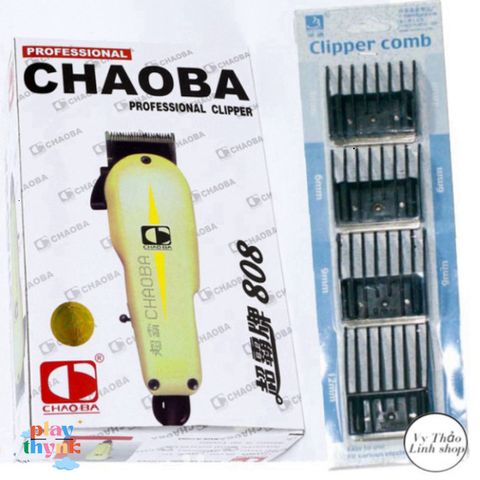 Tông Đơ Cắt Tóc Chaoba 808 Có Dây - Thiết Kế Ergonomic, An Toàn Cho Trẻ Em, Dùng Tại Nhà Hoặc Salon, Giá Rẻ Tại Hellobuy.vn
