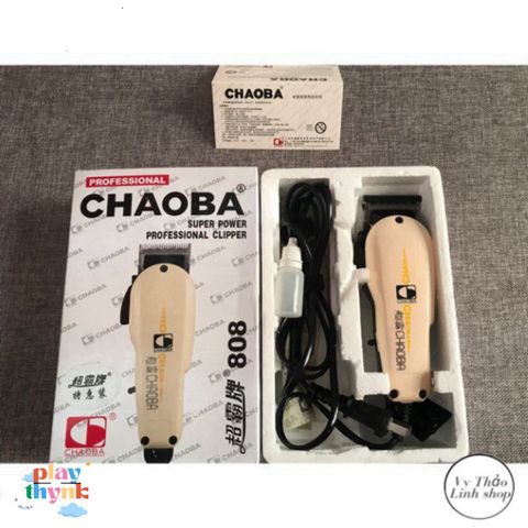 Tông Đơ Cắt Tóc Chaoba 808 Có Dây - Thiết Kế Ergonomic, An Toàn Cho Trẻ Em, Dùng Tại Nhà Hoặc Salon, Giá Rẻ Tại Hellobuy.vn