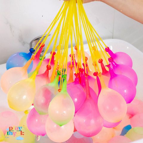 Bóng Nước 111 Quả - Bộ Chơi Vui Chơi Mùa Hè Cho Trẻ Em Kèm Đầu Nối Vòi Nước, Cao Su Thân Thiện Môi Trường