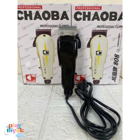Tông Đơ Cắt Tóc CHAOBA 808 - Động Cơ Mạnh, Lưỡi Hợp Kim Sắc Bén, Dùng Cho Salon & Tại Nhà, Bảo Hành 3 Tháng