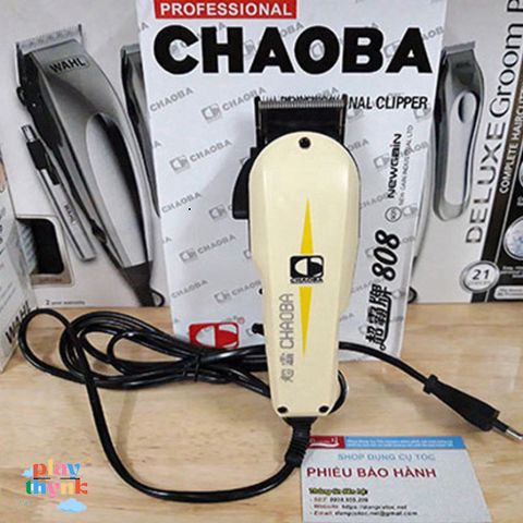 Tông Đơ Cắt Tóc Chaoba 808A - Máy Hớt Tóc Đa Năng Cắm Điện Cho Nam, Giới Tính, Trẻ Em, Thiết Kế An Toàn, Chất Liệu Cao Cấp
