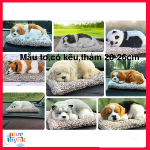Gấu Bông Khử Mùi Ô Tô - Mẫu Chó Mèo Có Lõi Than Hoạt Tính Trang Trí Xe Hơi Độc Đáo, Thú Vị