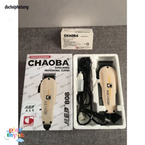 Tông Đơ Cắt Tóc Có Dây Chaoba 808 - Thiết Kế Chuyên Nghiệp, An Toàn Cho Bé, Vệ Sinh Dễ Dàng, Giá Rẻ Nhất Tại Hellobuy.vn