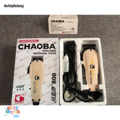 Tông Đơ Cắt Tóc Có Dây Chaoba 808 - Thiết Kế Chuyên Nghiệp, An Toàn Cho Bé, Vệ Sinh Dễ Dàng, Giá Rẻ Nhất Tại Hellobuy.vn