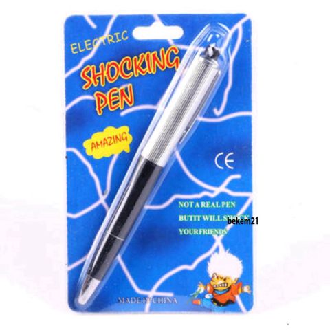 Bút Giật Điện Hài Hước TROLL - Đồ Chơi Trêu Đùa Viết Được, Kích Thước Nhỏ, Hoàn Hảo Cho Người Lớn và Trẻ Em