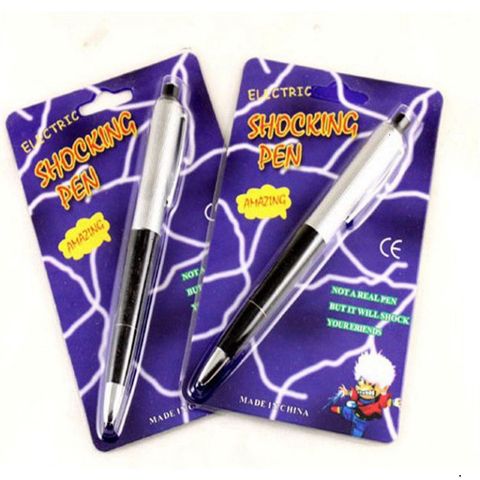 Bút Giật Điện MSP82318 - Đồ Chơi Đùa Vui Nhộn, Bút Bi Độc Đáo Gây Sốc, Quà Tặng Hài Hước Cho Bạn Bè