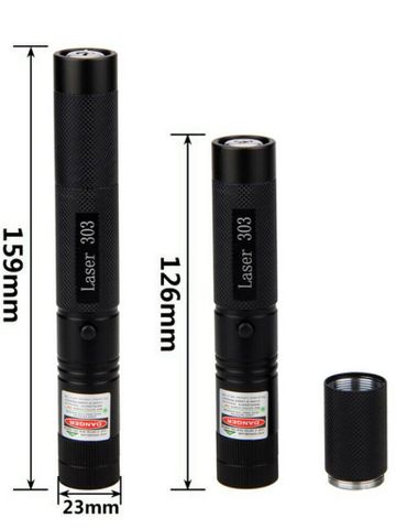 Bút Laser 303 Siêu Sáng Kèm Pin Sạc Thông Minh - Đèn Chiếu Sáng Xa Để Thuyết Trình và Hướng Dẫn Ở Mọi Nơi