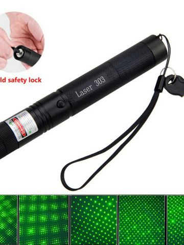 Bút Laser 303 Siêu Sáng Kèm Pin Sạc Thông Minh - Đèn Chiếu Sáng Xa Để Thuyết Trình và Hướng Dẫn Ở Mọi Nơi
