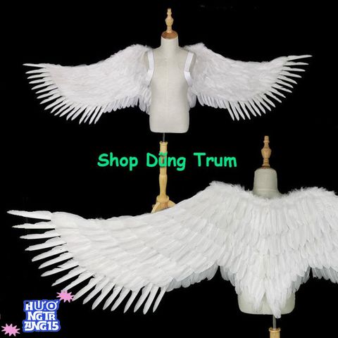 Cánh Thiên Thần Cỡ Lớn - Phụ Kiện Hóa Trang Đẹp Mắt cho Sự Kiện và Ảnh Chụp, Chất Lượng Tuyệt Vời, Dành Cho Người Lớn