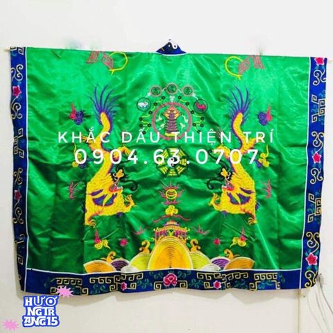 Bộ trang phục pháp sư bát quái - Áo choàng lụa đạo sĩ tinh xảo, hình mặt trời mặt trăng, cosplay Đạo giáo độc đáo