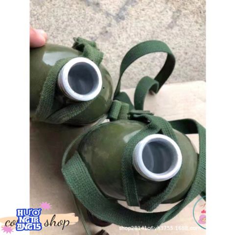 Bình Tông Nhôm Cổ Điển 1L-3L - Bình Bi Đông Duy Nhất Cho Nước và Rượu Trong Chuyến Phiêu Lưu Ngoài Trời