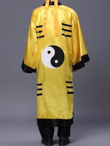 Bộ Trang Phục Pháp Sư Bát Quái - Cosplay Đạo Sĩ Cổ Điển Huyền Bí với Áo Choàng, Mũ và Phụ Kiện Độc Đáo cho Sự Kiện Hóa Trang