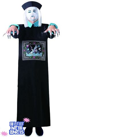 Trang Phục Halloween Người Chết Đáng Sợ Dành Cho Người Lớn - Bộ Đồ Hóa Trang Ma Quái Chất Lượng Cao