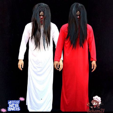 Bộ Hóa Trang Ma Cương Thi - Trang Phục Halloween, Cosplay Độc Đáo, Phụ Kiện Hài Hước Dành Cho Game Night và Bữa Tiệc