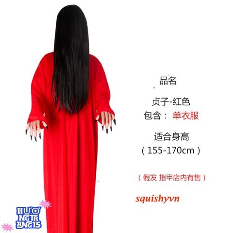 Bộ Trang Phục Halloween Kinh Dị Hắc Bạch - Thần Chết Áo Choàng và Phụ Kiện Ma Quái - Đồ Hóa Trang Cosplay ấn Tượng