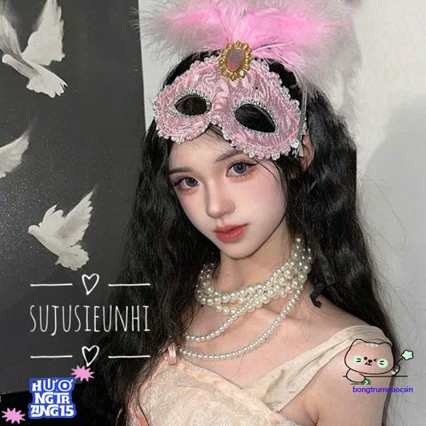 Mặt Nạ Venetian Sang Trọng Cho Nam Nữ - Phụ Kiện Hóa Trang Đặc Sắc Cho Halloween & Dạ Hội Cosplay