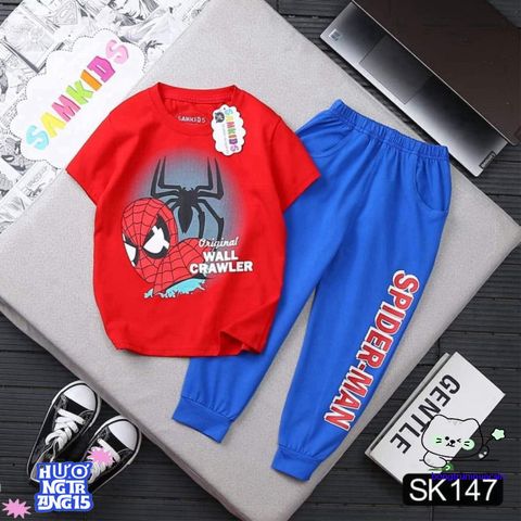 Bộ Đồ Siêu Nhân Halloween Cho Bé - Kèm Mặt Nạ 3D và Áo Choàng Thun Cotton Chất Lượng Cao