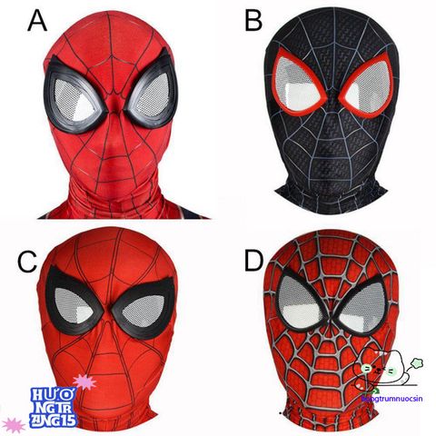 Mặt Nạ 3D Spider-Man Goudai - Đồ Chơi Cosplay Siêu Anh Hùng Dành Cho Người Lớn - Hóa Trang Halloween Tựa Peter Parker