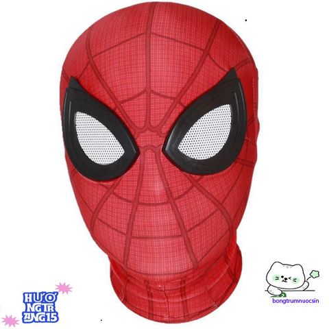 Mặt Nạ 3D Spider-Man Goudai - Đồ Chơi Cosplay Siêu Anh Hùng Dành Cho Người Lớn - Hóa Trang Halloween Tựa Peter Parker
