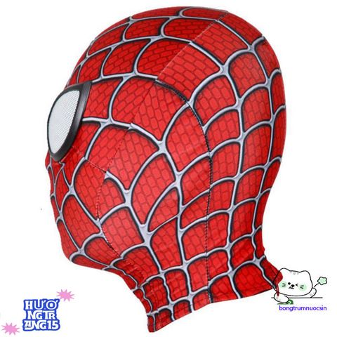 Mặt Nạ 3D Spider-Man Goudai - Đồ Chơi Cosplay Siêu Anh Hùng Dành Cho Người Lớn - Hóa Trang Halloween Tựa Peter Parker