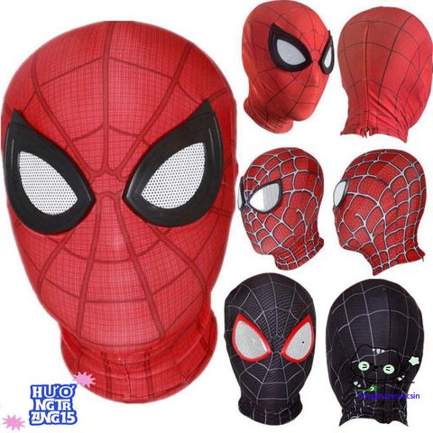 Mặt Nạ 3D Spider-Man Goudai - Đồ Chơi Cosplay Siêu Anh Hùng Dành Cho Người Lớn - Hóa Trang Halloween Tựa Peter Parker