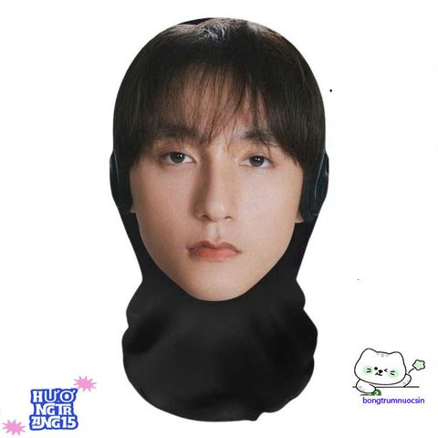 Mặt nạ Cosplay Ronaldo - Mặt nạ 3D Liền mạch và Mũ co giãn - Phụ kiện Thời Trang Độc Đáo cho Fans Bóng Đá