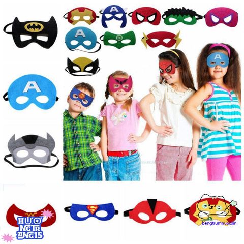 Mặt Nạ Nhân Vật Người Nhện BANGSHE - Phụ Kiện Halloween Cosplay Siêu Anh Hùng Cho Trẻ Em - Quà Tặng Sinh Nhật Vui Vẻ
