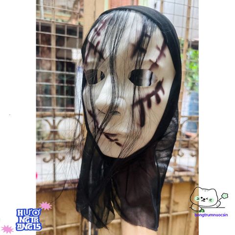Mặt Nạ Ma Quái Scream - Phụ Kiện Halloween Chất Liệu Nhựa, Thời Trang Độc Đáo Cho Bữa Tiệc Hóa Trang