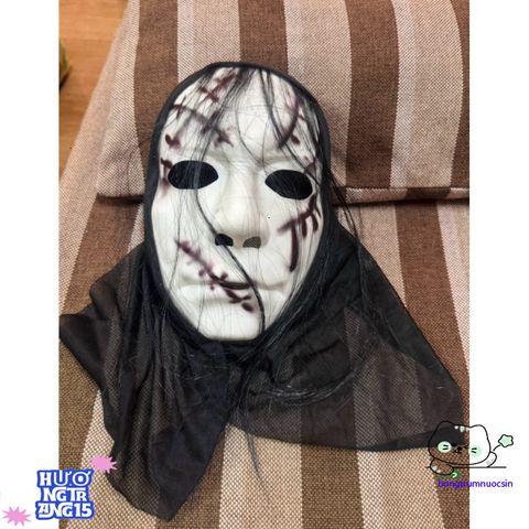 Mặt Nạ Ma Quái Scream - Phụ Kiện Halloween Chất Liệu Nhựa, Thời Trang Độc Đáo Cho Bữa Tiệc Hóa Trang