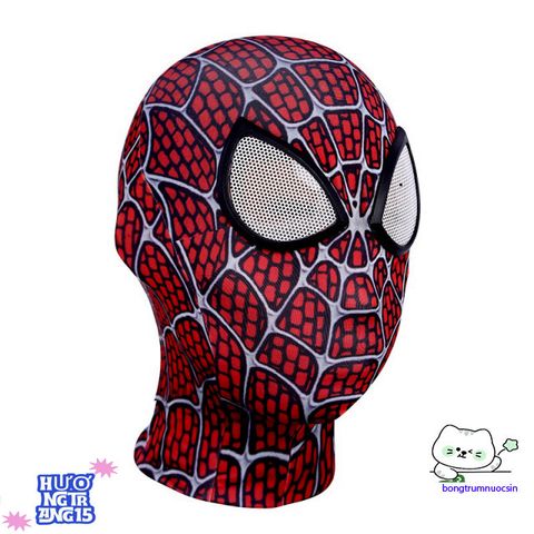 Khẩu Trang Siêu Anh Hùng Spider-Man MARVEL Dành Cho Người Hâm Mộ Miles Morales & Peter Parker - Chất Liệu Polyester Unisex
