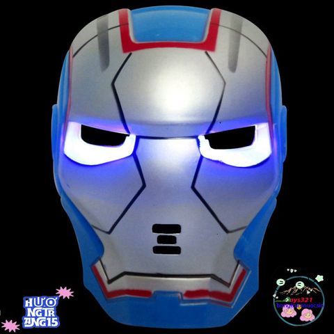 Mặt Nạ Siêu Nhân Ultraman LED Phát Sáng Cho Bé - Đạo Cụ Cosplay Halloween và Tiệc Quyến Rũ