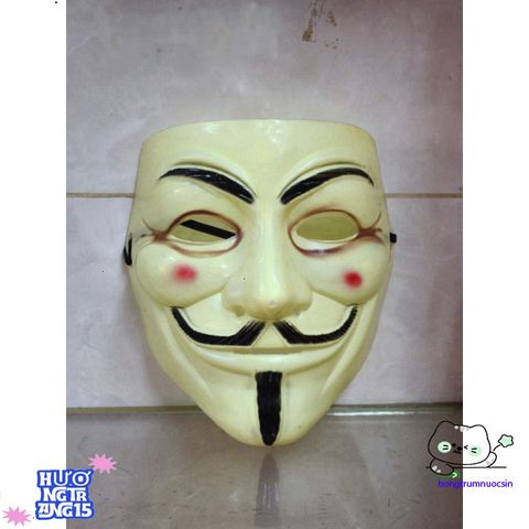 Mặt Nạ Hacker Halloween - Phụ Kiện Hóa Trang Độc Đáo Cho Đêm Hội Ma Quái, Lý Tưởng Cho Người Lớn và Trẻ Em
