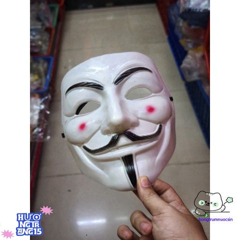 Mặt Nạ Hacker Halloween - Phụ Kiện Hóa Trang Độc Đáo Cho Đêm Hội Ma Quái, Lý Tưởng Cho Người Lớn và Trẻ Em