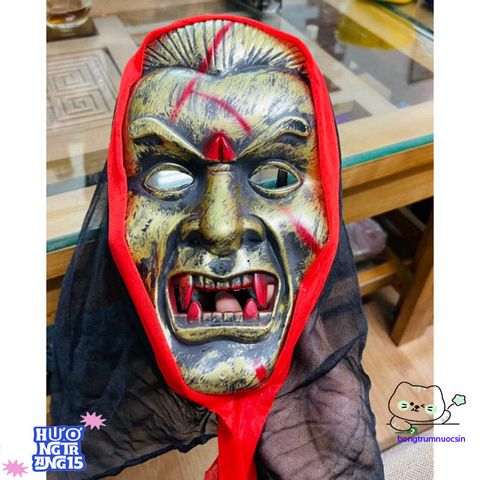 Mặt Nạ Ma Cà Rồng Cho Halloween & Tết Trung Thu - Phụ Kiện Hóa Trang Độc Đáo Cho Trẻ Em, Thú Vị Và Đầy Ma Quái