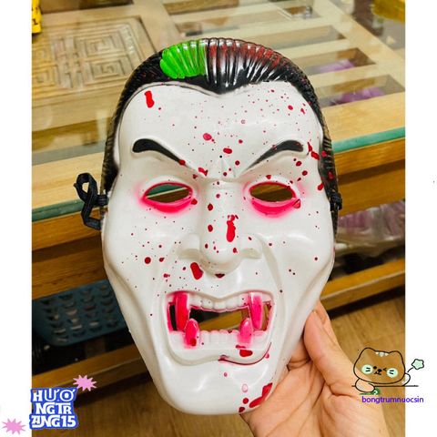Mặt Nạ Ma Cà Rồng Cho Halloween & Tết Trung Thu - Phụ Kiện Hóa Trang Độc Đáo Cho Trẻ Em, Thú Vị Và Đầy Ma Quái