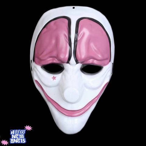 Mặt Nạ Hề PVC Halloween - Biến Hóa Thành Chú Hề Kinh Dị Cho Người Lớn và Trẻ Em - Phụ Kiện Thời Trang Lễ Hội